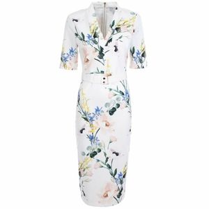 Ted Baker Lylli Bodycon Dress Size 3 US 8